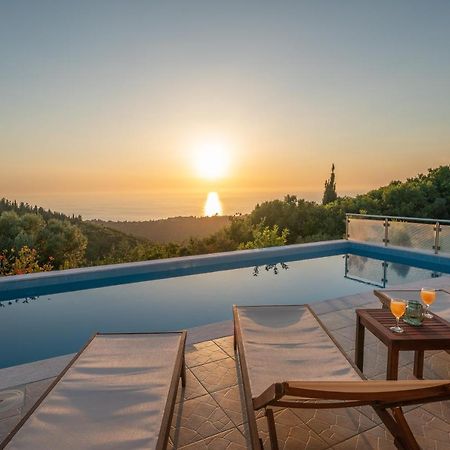 פיסקרדו Stone Villa Eriphyle ,Private Witn Sunset View מראה חיצוני תמונה