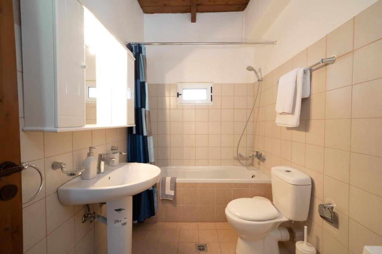 פיסקרדו Stone Villa Eriphyle ,Private Witn Sunset View מראה חיצוני תמונה