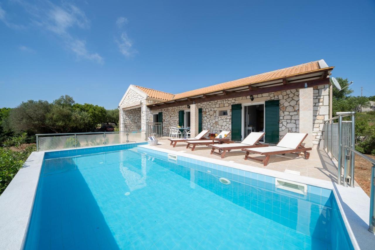 פיסקרדו Stone Villa Eriphyle ,Private Witn Sunset View מראה חיצוני תמונה