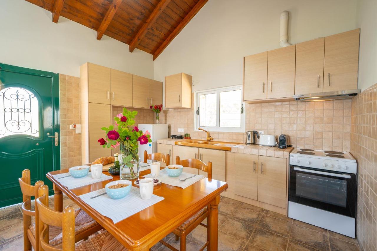פיסקרדו Stone Villa Eriphyle ,Private Witn Sunset View מראה חיצוני תמונה