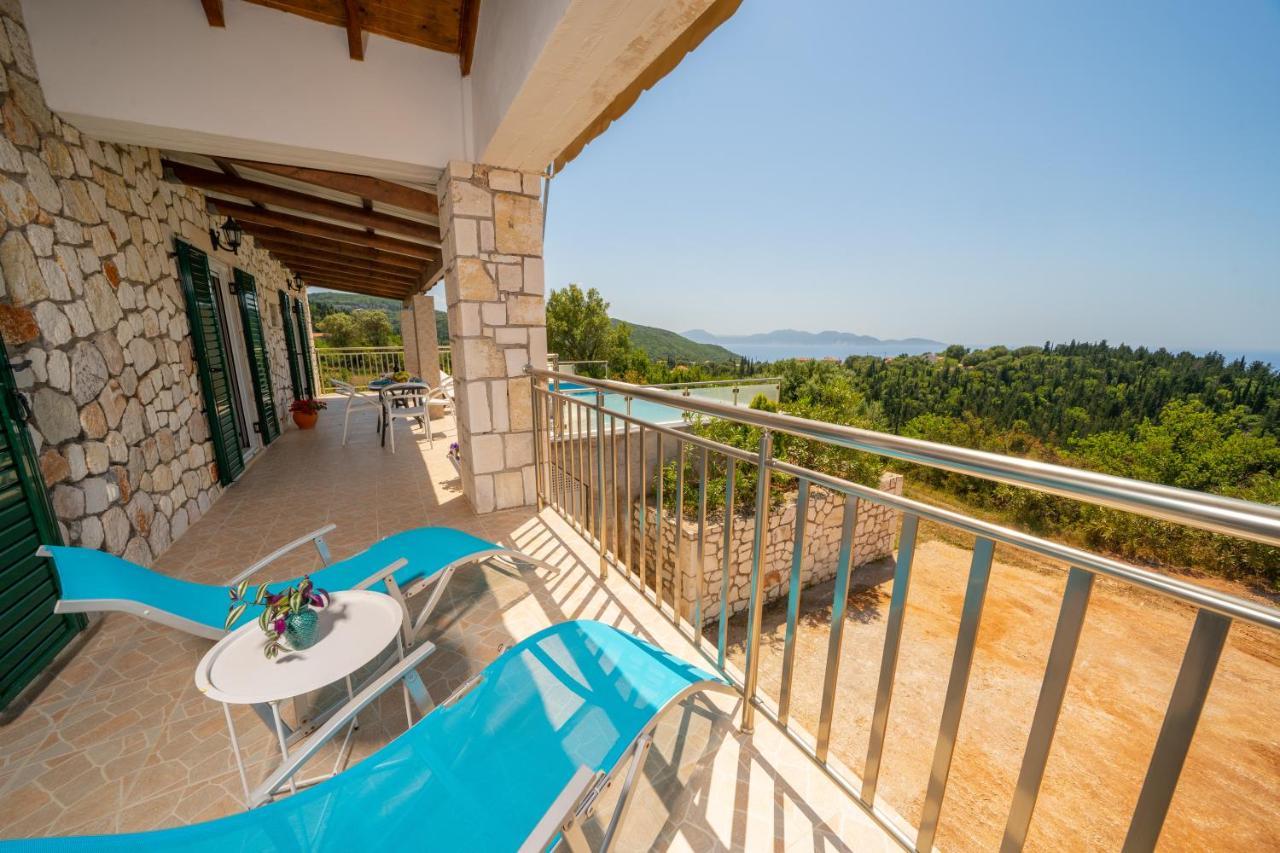 פיסקרדו Stone Villa Eriphyle ,Private Witn Sunset View מראה חיצוני תמונה
