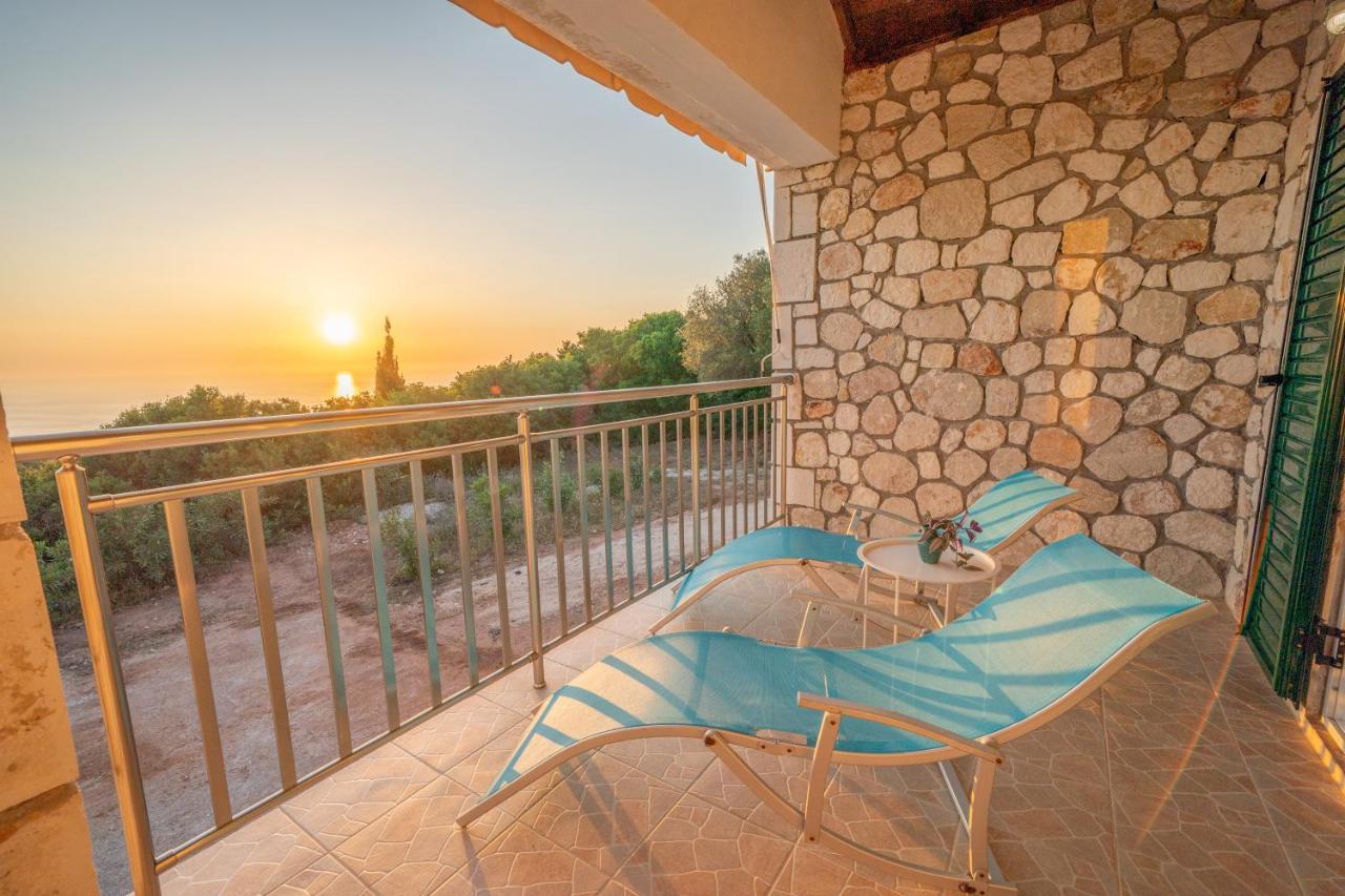 פיסקרדו Stone Villa Eriphyle ,Private Witn Sunset View מראה חיצוני תמונה