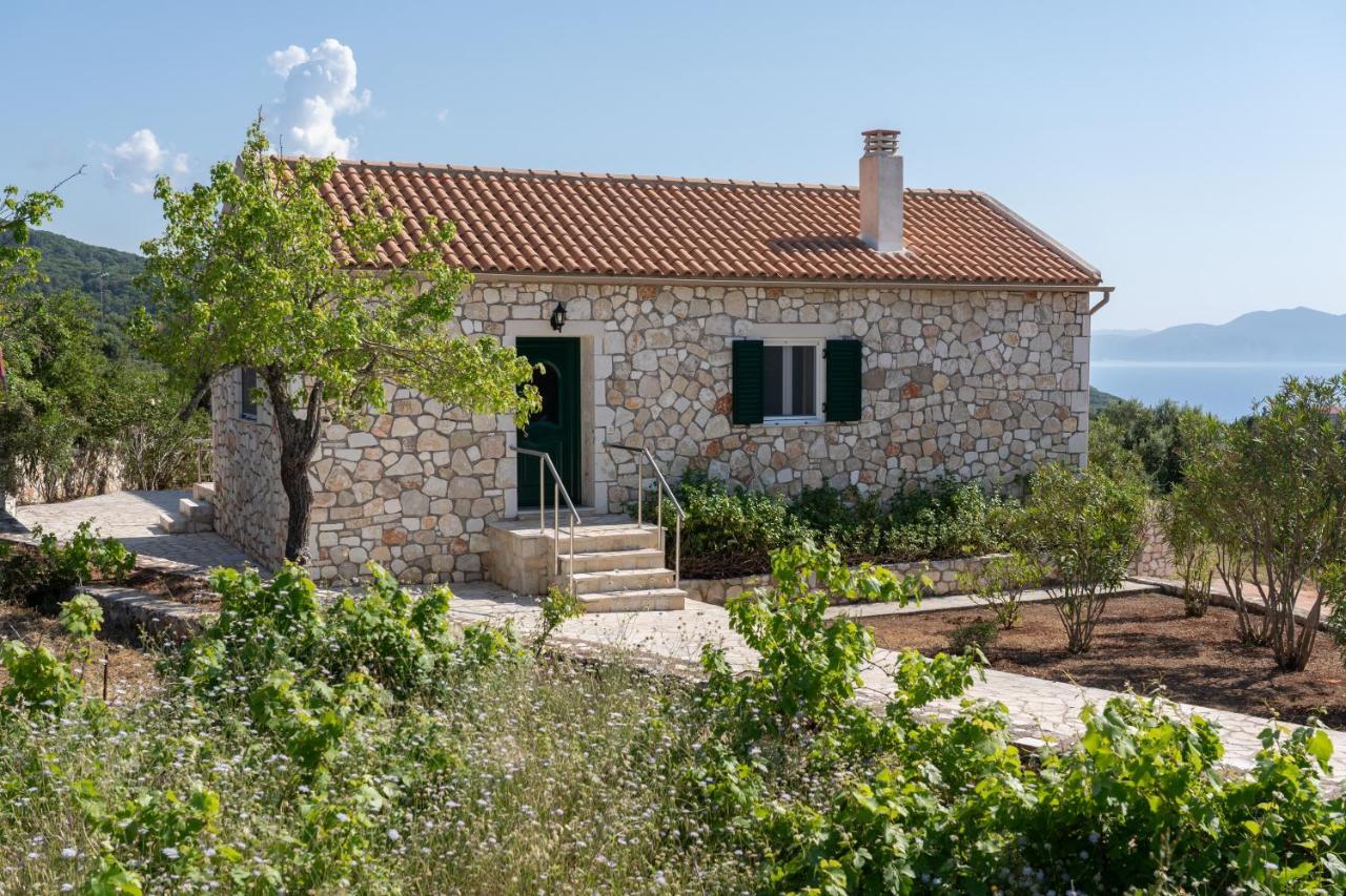 פיסקרדו Stone Villa Eriphyle ,Private Witn Sunset View מראה חיצוני תמונה