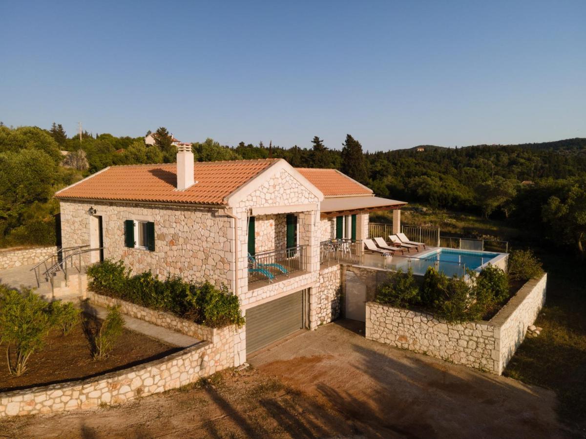 פיסקרדו Stone Villa Eriphyle ,Private Witn Sunset View מראה חיצוני תמונה