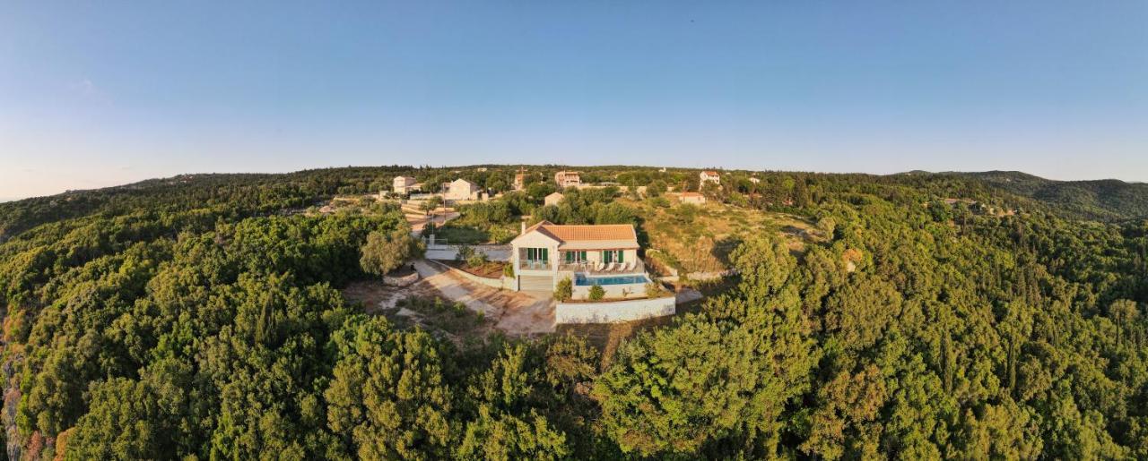 פיסקרדו Stone Villa Eriphyle ,Private Witn Sunset View מראה חיצוני תמונה