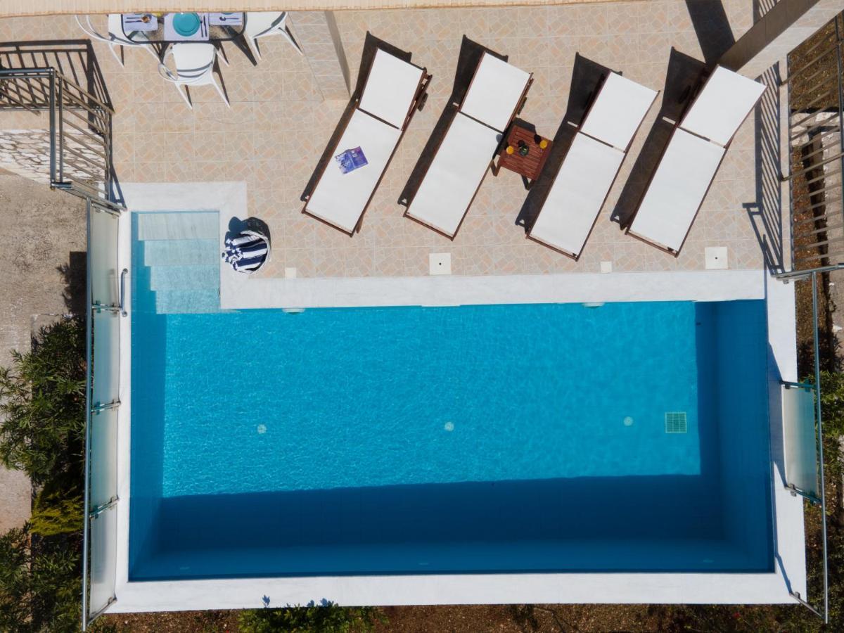 פיסקרדו Stone Villa Eriphyle ,Private Witn Sunset View מראה חיצוני תמונה